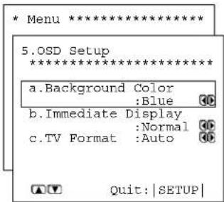 ONKYO TX-SR600 - OSD Setup (OSD設定) - 1