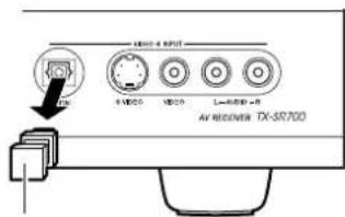 ONKYO TX-SR600 - TX-SR700: - 1