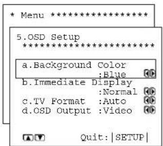 ONKYO TX-SR600 - OSD Setup (OSD設定) - 2