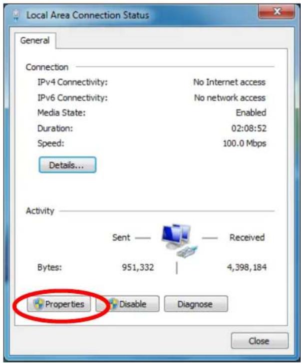 Edimax EW-7438RPn - Click "Properes". - 1