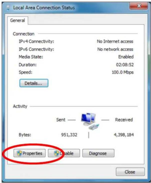 Edimax EW-7438RPn - Click "Properes". - 1