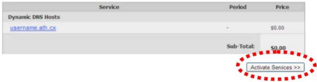 Edimax IC-3015Wn - Click 'Activate Services' to continue. - 1