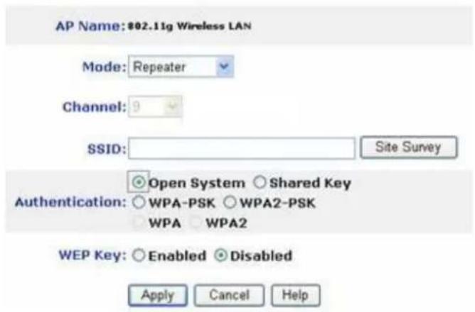 LEVELONE WAP-3000 - Repeater mode - 2