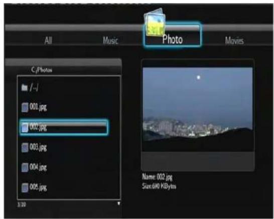 Fantec TV-FHDS - Browsing Photos - 1