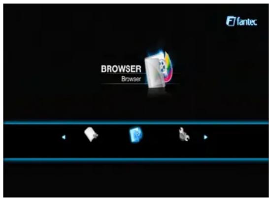 Fantec TV-FHDS - Menu de configuration - 1