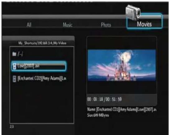 Fantec TV-FHDS - Filme durchsuchen - 1