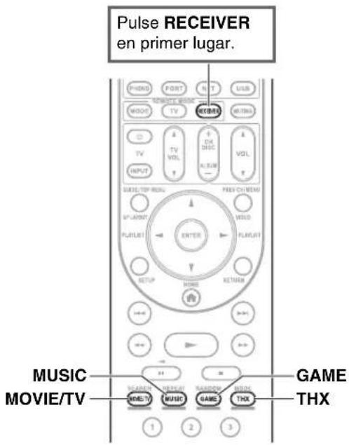 ONKYO HT-RC370 - ■Botones de modo de audición - 1