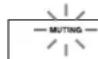 ONKYO TX-SR501E - Press the remote controller's [MUTING] button. - 2