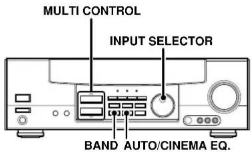 KENWOOD KRF-V6050D - Tuning radio stations - 1