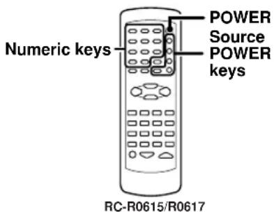 KENWOOD KRF-V6050D - Registering setup codes for other components - 1