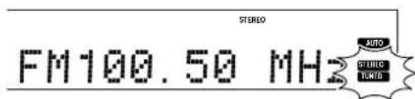 KENWOOD VR-6070 - Recording music in AUTO REC or MANUAL REC mode - 8
