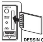 Marquant MCR-1256 - FENTE CARTE SD - 1