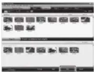 JVC Everio GZ-MS120AE - Drag the file, and drop into the part at the bottom and click [Next]. - 1