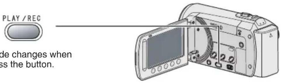 JVC Everio GZ-MS120AE - Select playback mode - 1