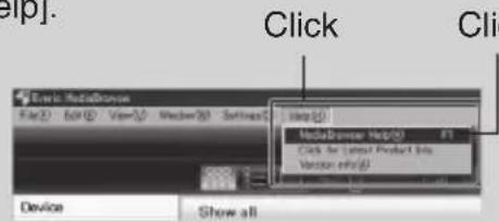 JVC Everio GZ-MS120AE - ■ To see the Instruction Guide for Everio MediaBrowser - 1