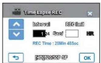 SAMSUNG HMX-H200LP - Éléments de sous-menu - 3