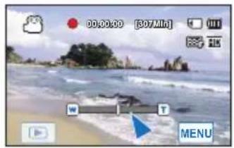 SAMSUNG HMX-H200LP - Pour effectuer un zoom arrière - 1