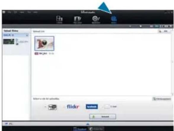 SAMSUNG HMX-H200LP - Étape 5. Partage en ligne des images vidéo/photo - 2