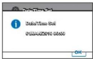 SAMSUNG HMX-H200LP - RÉGLAGE INITIAL DU FUSEAU HORAIRE ET DE LA DATE ET L'HEURE - 3