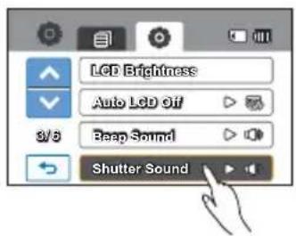 SAMSUNG HMX-H200LP - Shutter Sound (Son obturateur) - 1