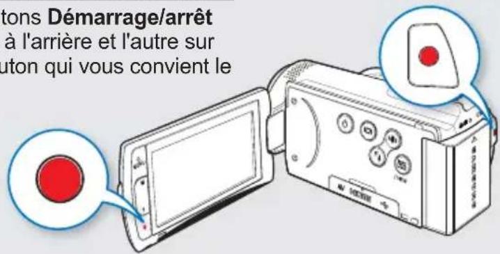 SAMSUNG HMX-H200LP - Deux boutons ENR disponibles selon vos préférences ! - 1