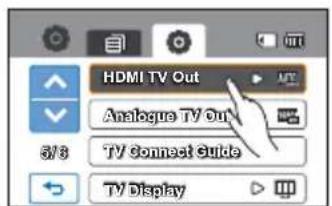 SAMSUNG HMX-H200LP - Éléments de sous-menu - 1