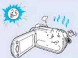 SAMSUNG HMX-H203BP - ATTENTION - 8