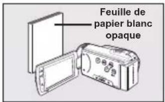 SAMSUNG HMX-H203BP - Pour régler manuellement la balance des blancs - 2