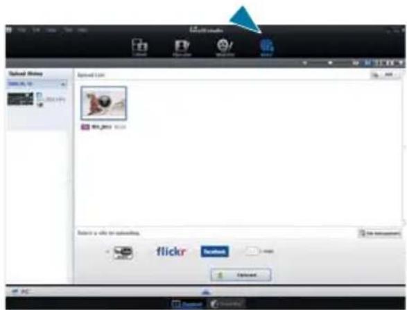 SAMSUNG HMX-H220SP - Step 5. Sharing the videos/photos online - 1