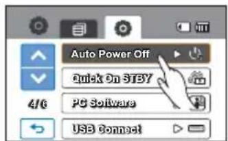 SAMSUNG HMX-H220SP - Submenu items - 1