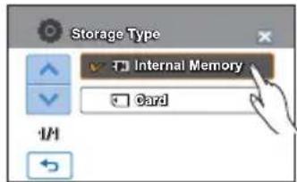 SAMSUNG HMX-H220SP - Submenu items - 2