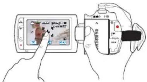 SAMSUNG HMX-H220SP - Magic Finger Focus, Magic Finger Shot - 1
