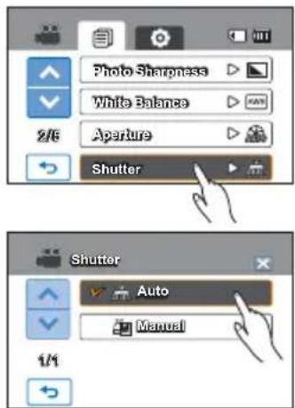SAMSUNG HMX-H220SP - Submenu items - 1