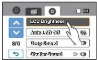 SAMSUNG HMX-H220SP - LCD Brightness - 2