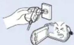 SAMSUNG HMX-H220SP - safety information - 8