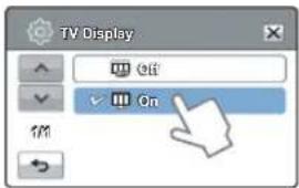 SAMSUNG HMX-H300SP - TV Display (Affi chage TV) - 1