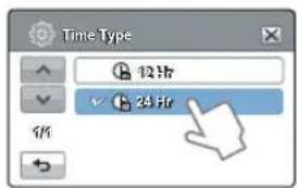 SAMSUNG HMX-H300SP - Time Type (Type heure) - 1