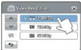 SAMSUNG HMX-H300SP - Video Resolution (Résolution vidéo) - 2