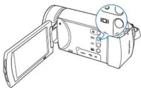 SAMSUNG HMX-H320SP - Appuyez sur le bouton Affichage (I). - 1