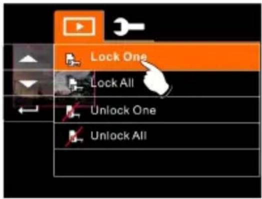 Lock One Lock All Unlock One Unlock All