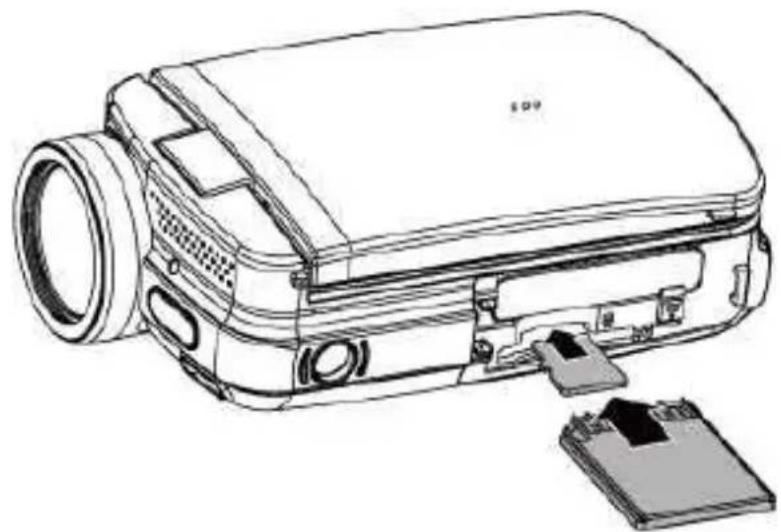 BENQ M23 - Inserting SD Card(s) - 2