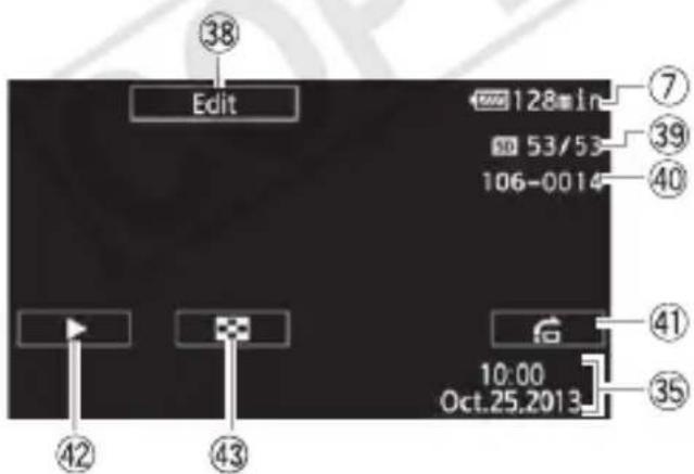 CANON Vixia HF R400 - Viewing Photos - 1