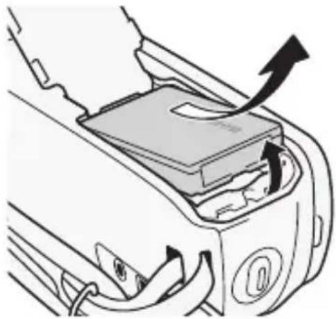 CANON Vixia HF R20 - To remove the battery pack - 1