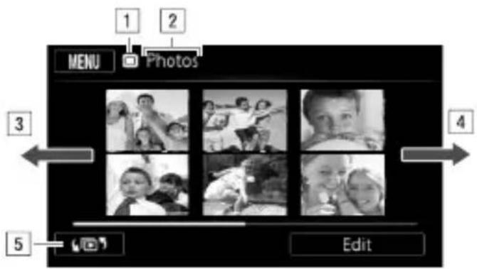 CANON Vixia HF R20 - Viewing Photos - 7