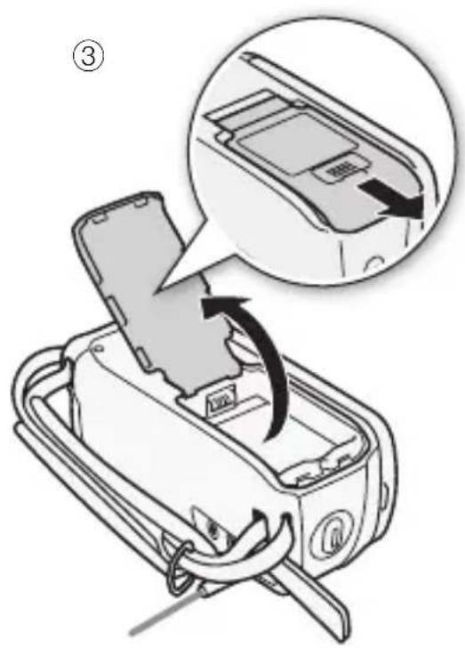 CANON Vixia HF R20 - Charging the Battery Pack - 3