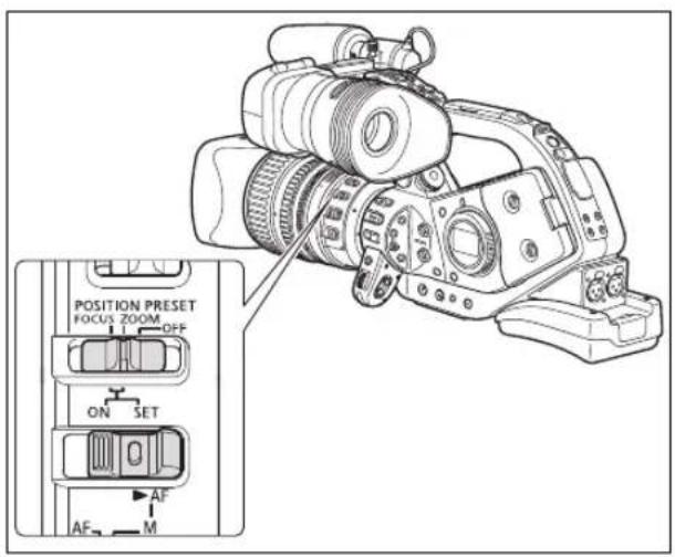 CANON XLH H1S - Presetting the Zoom - 2