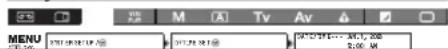 CANON XLH H1S - Date/Time and Language Settings - 2
