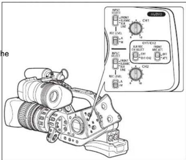 CANON XLH H1S - Manual Audio Adjustment - 2