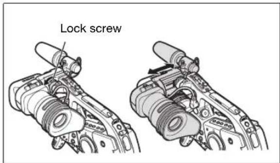 CANON XLH H1S - Right/Left Adjustment - 1