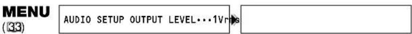 CANON XLH H1S - Selecting the Audio Output Level - 2